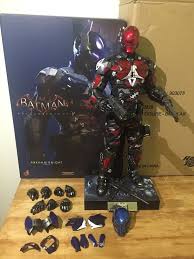 Black And Red Batman Toy Hot Toys Arkham Knight Red Hood 1 6 Scale Figure Batman Dc Comics Jason Todd Fig Arkham Knight Hot Toys Jason Todd