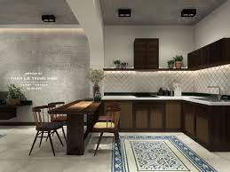 indochine apartment nha trang viet nam on behance indochine interior modern kitchen design kitchen design