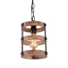 The ceiling is clad in bamboo and walnut, and the light—a collection of edison bulbs framed out in a glass rectangle—is custom. Giluta Circular Wood Pendant Light Farmhouse Kitchen Chandelier One Light Rustic Industrial Edison Ceiling Light Hanging Light Fixtures For Dining Room Bedroom Bathroom P0022 Buy Online In Antigua And Barbuda At Antigua Desertcart Com Productid