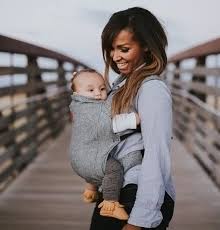 Happy Baby Carrier A Stylish Soft Structure Carrier Made With Linen Baby Wrap Carrier Baby Wearing Wrap Baby Carrier