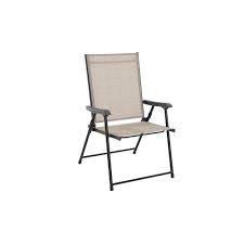 Best camping chair for storage. Hampton Bay Steel Patio Sling Folding Chair The Home Depot Canada