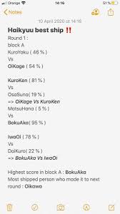 Osasuna srry its longer then the others! Thread By Raniahemwin Finding Haikyuu Best Ship Not All Haikyuu Ships Are On