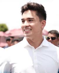 LOOK: Filipino actor and model Marco Gumabao has filed his candidacy for  Camarines Sur fourth district representative. #Halalan2025 @gumabaomarco  @cristinereyes