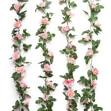 The artificial plants don't need any sun, water or care. Yebazy 2pcs 16ft Fake Rose Vine Garland Artificial Flowers Plants For Hotel Wedding Home Party Garden Craft Art Decor Pink Buy Online In Qatar At Qatar Desertcart Com Productid 44638262