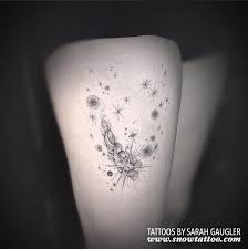 I'm a custom tattoo artist. Snow Tattoo By Sarah Gaugler