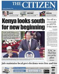 When was tanzania revenue authority ( tra ) last thursday? The Citizen Tanzania On Twitter Grab A Copy Of The Citizen Newspaper Thursday Edition You Can Also Read Online By Accessing Our E Paper At Https T Co Ltvqej35gv Thecitizennewspaper Tanzania Business News Thecitizentz Https T Co Bkvlff9wf1