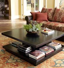 64 l coffee cocktail table solid dark walnut wood contemporary artisan design. Dark Coffee Table Decor Thebestwoodfurniture Com