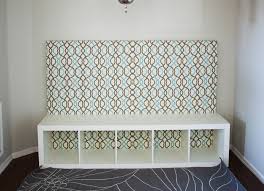 Here, leather handles and a wooden top upgrade the stall shoe cabinet, making it the perfect, narrow cabinet to serve as the command center in a tiny kitchen. Diy Banquette Seat Expedit Kallax Ikea Hack Melodrama