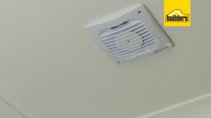 Create a hole in the ceiling. How To Install An Extractor Fan Youtube