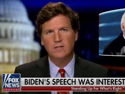 Tucker carlson appeared to take a dig at fellow fox news anchor neil cavuto's editorial decision to cut off kayleigh mcenany's press conference on monday. Fox News Tucker Carlson Furchtet Sich Vor Joe Biden Und Seinem Krieg Gegen Weisse Vorherrschaft Politik