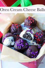 Oreo Cream Cheese Balls Savory Thoughts Recipe Desserts Oreo Cream Cheese Ball