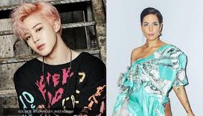 Confira o top 10 global song debuts: Halsey Reveals She Couldn T Look Into Eyes Of Bts Jimin While Filming Boy With Luv