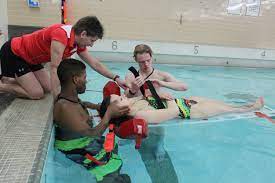An experienced and dedicated aquatics division team has been teaching classes at capacity since hiring resumed in order to get as many lifeguards as possible certified and working. How High School Lifeguarding Curricula May Supply The Answer To Recruitment Woes Aquatics International Magazine