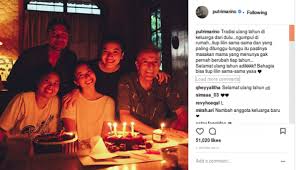 A time for looking back with gratitude at the blessings of another year. Ungkap Tradisi Ulang Tahun Adik Putri Marino Jadi Sorotan Tabloidbintang Com