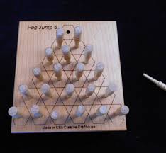 Check spelling or type a new query. Peg Jump 6 Triangle Jumping Puzzle Complex Version W 6 Rows