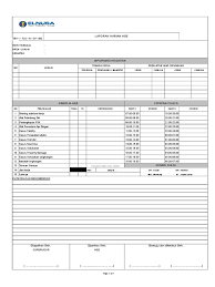 Laba rugi, arus kas, neraca, laporan buku besar, dan laporan perusahaan penting lain. Lampiran 3 Laporan Harian Hse Nk