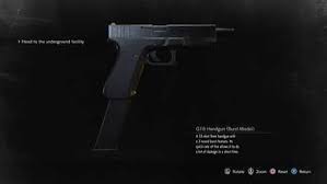 Fiat g.18, a 1935 italian airliner. G18 Handgun Burst Model How To Get And Custom Parts Resident Evil 3 Remake Re3 Game8