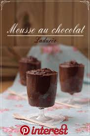 Mousse Au Chocolat Laduree Mousse Au Chocolat Laduree Moose De Chocolate Mosse De Chocolate Mousse De Chocolate Receita