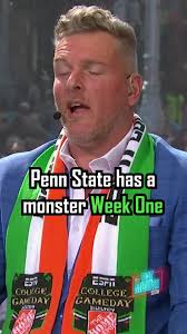 Penn State has a MONSTER week one EVERYTHING can change after one day in  MORGANTOWN WEST VIRGINIA HELLL YEAH COACH. @Penn State University @WVU  Football @WVU @Kirk Herbstreit @College GameDay ...