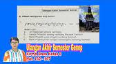 Berikut kunci jawaban soal latihan untuk penilaian harian dan ulangan baik penilaian akhir semester pas maupun ulangan akhir semester uas mata pelajaran smp kelas vii semester 1 atau ganjil. Gladhen Ulangan Akhir Semester Genap Kirtya Basa Kelas 7 Youtube