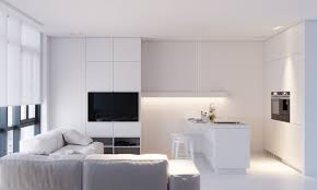If you are interior designer by degree or skills, there's nothing to stop you become a 3d interior visualizer. White Interior Home Novocom Top