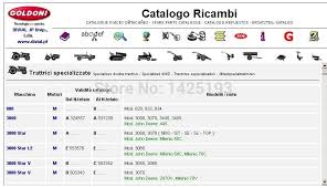 Goldoni Pecas Spare Parts Catalog Parts Catalog Spare Parts Diagnostic Tool