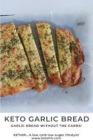Low Carb Keto Garlic Bread Ketohh Simple Delicious And Gluten Free Recipe Garlic Bread Recipes Low Carb Keto