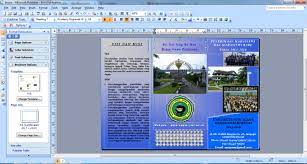 Cara Membuat Brosur Dengan Microsoft Office Publisher Lisafitriyani