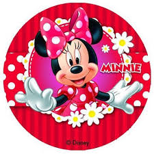 Wunderschoner Tortenaufleger Fur Alle Disney Freunde Mit Einem Minnie Motiv Tortenaufleger Minni Minnie Maus Ballons Minnie Maus Geburtstag Tortenaufleger