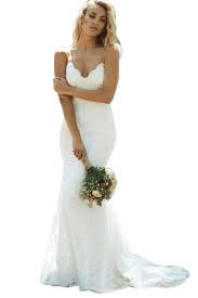 Aliexpress carries many mermaid beach gown related products, including formal , for gown , rsvppap , dress r , ceewhy dress , dress luxury party , dress red satin , gown de fiesta , long red dress for a wedding evening , formal , lace wedding dress with bling , rsvppap , 2019 african wedding dress. Modeldress Womens Lace Spaghetti Straps Mermaid Beach Wedding Dresses Boho Bridal Gowns Maxi