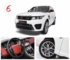 Range Rover Dubai Now In Stock Range Rover Sport Svr 2015 Theelitecars Spicy Red Interior With A Combinatio Range Rover Range Rover White Range Rover Sport