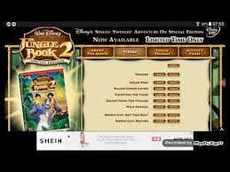 The visit was postponed until this weekend. The Jungle Book 2 Dvd Website 2008 Youtube