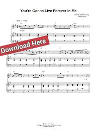 John Mayer You Re Gonna Live Forever In Me Sheet Music Notes Sheet Music Notes John Mayer Music Notes Learn how to play you're gonna live forever in me by john mayer on the piano! john mayer you re gonna live forever in