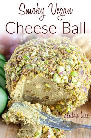 Smoky Vegan Cheese Ball In 2020 Delicious Vegan Recipes Vegan Cheese Recipes Vegan Holiday Recipes