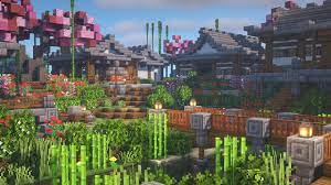 Small Japanese Village Minecraftbuilds In 2021 Cute Minecraft Houses Minecraft Architecture Minecraft Houses