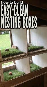 how to create a safe comfortable and easy to clean nesting box in your chicken easy chicken coop chicken coop chicken coop designs