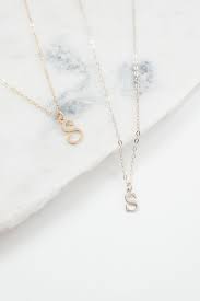 introducing the personalised letter necklace floating diamond necklace letter necklace jewelry