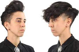 1 Person 9 Androgynous Hair Styles Androgynous Hair Androgynous Hairstyles Tomboy Haircut