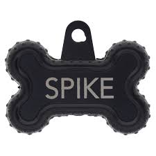 With a wide range of customizable name tags to choose from, you can have their name engraved on the id. Tagworks Silent Black Bone Personalized Id Tag Dog Id Tags Petsmart