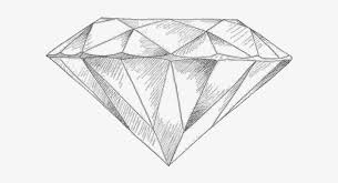 Diamond doodle gemstone drawing, doodles, angle, white png. Drawn Diamonds Detailed Pencil Drawing Of A Diamond Free Transparent Png Download Pngkey