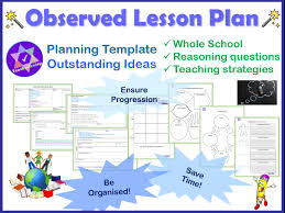 Reference state, common core, act college readiness standards and/or state competencies. Observed Lesson Plan Template Teaching Resources