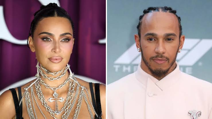 Lewis Hamilton Defends Kim Kardashian Amid Kardashian Curse Claims