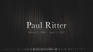 L'acteur britannique paul ritter est décédé ce 5 avril à l'âge de 54 ans. Tony And Olivier Nominee Paul Ritter Dies At 54 Playbill