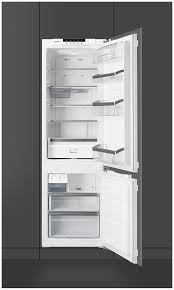 If you're looking for both big capacity and the use of a water and ice dispenser, then this. Smeg Cb30pfnf Integrated In Column Frost Free Fridge Freezer With Ice Maker Fridge Freezers Smeg Ice Maker