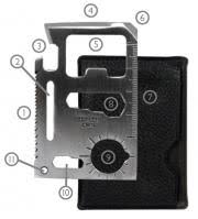 Check spelling or type a new query. 11 In 1 Multi Function Survival Tool Credit Card Size