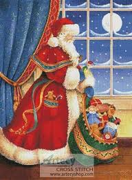 Victorian santa santa counted cross stitch pattern by tereena clarke to download and print online. Christmas Delivery Cross Stitch Pattern By Tereena Clarke Crosstitch Com Christmas Cross Stitch Santa Cross Stitch Cross Stitch Patterns Christmas