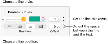 With pages on ios and mac, you can add a color or gradient as the background for your document while apple offers the ability to change the background of a document in pages, it's not just as easy. Add Borders And Rules Lines In Pages On Mac Apple Support