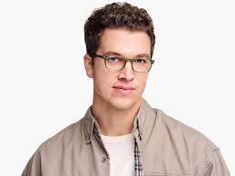 Donovan Eyeglasses in Seaweed Crystal with Cognac Tortoise