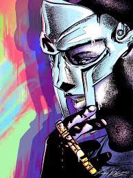 Mf Doom Rest In Peace By Franky Aguilar Frankynines In 2021 Mf Doom Graffiti Characters Batman Canvas Art