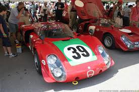 Image result for Azzurro Lemans 1968 Alfa-Romeo